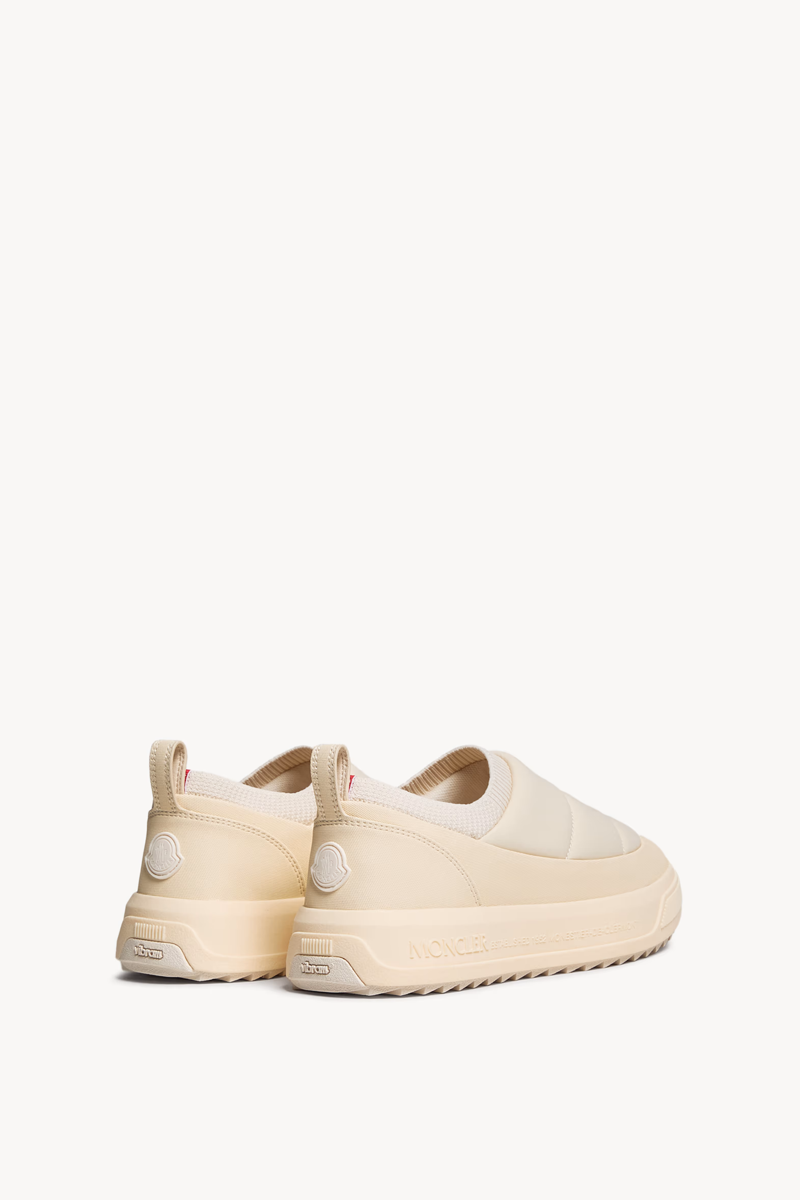 Moncler Altive Slip-On Sneakers Men Light Beige Moncler 5